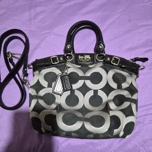 Coach Monochrome Signature Satchel